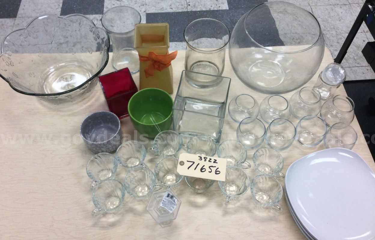misc. glass items