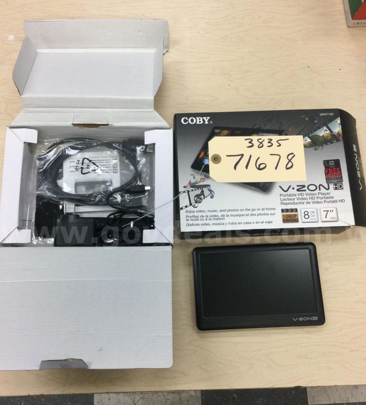 Coby portable video player