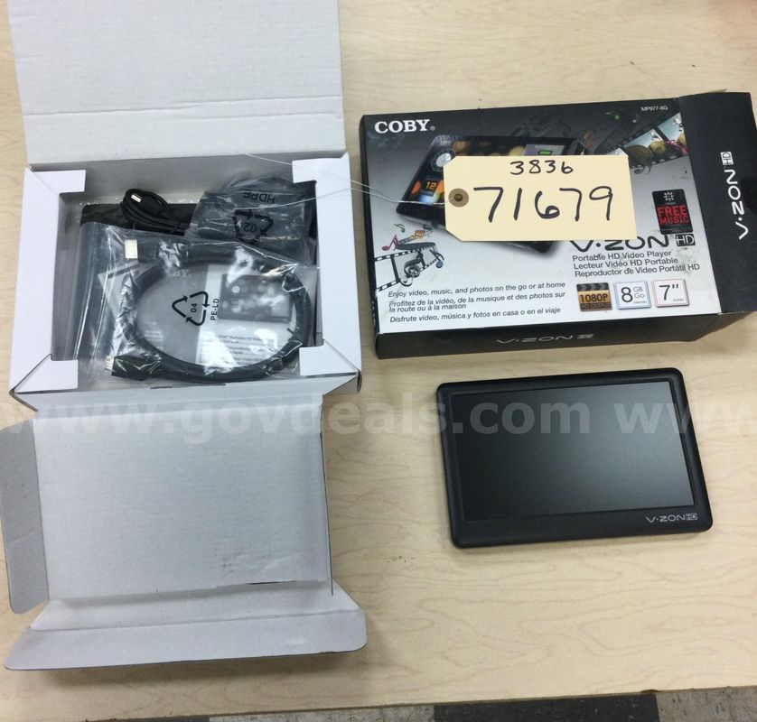 Coby portable video player