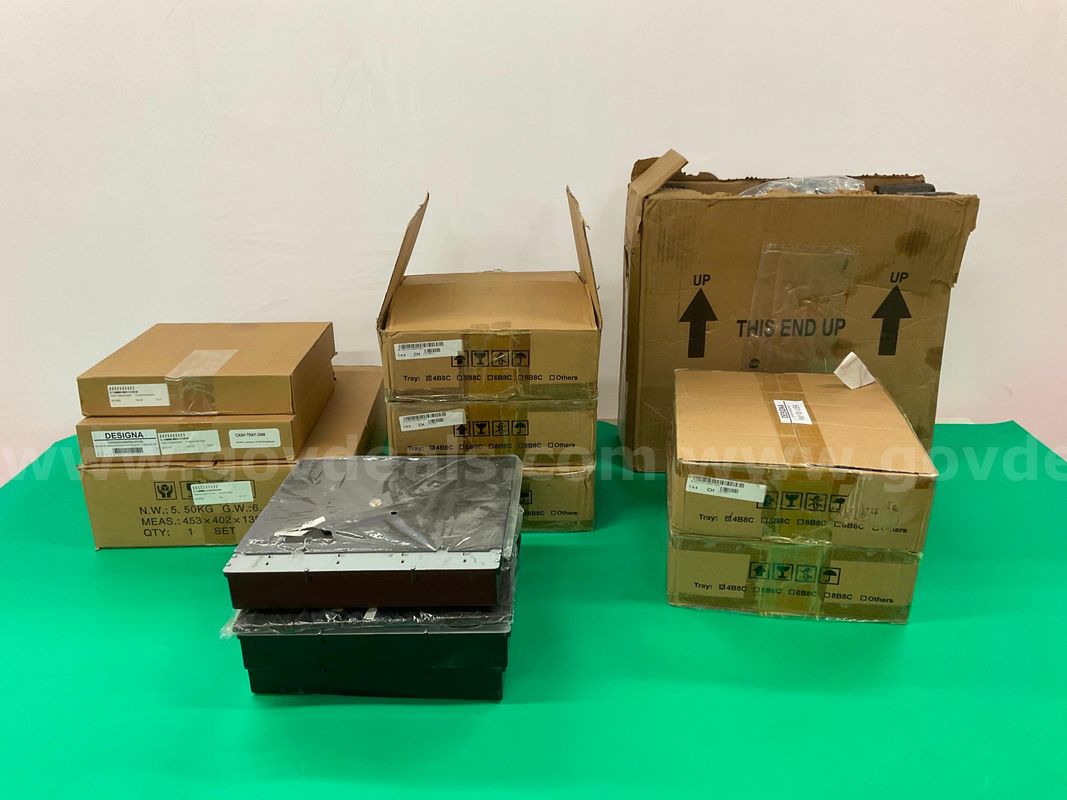 Lot of Cash Drawers and Cash Trays Some with Packaging
