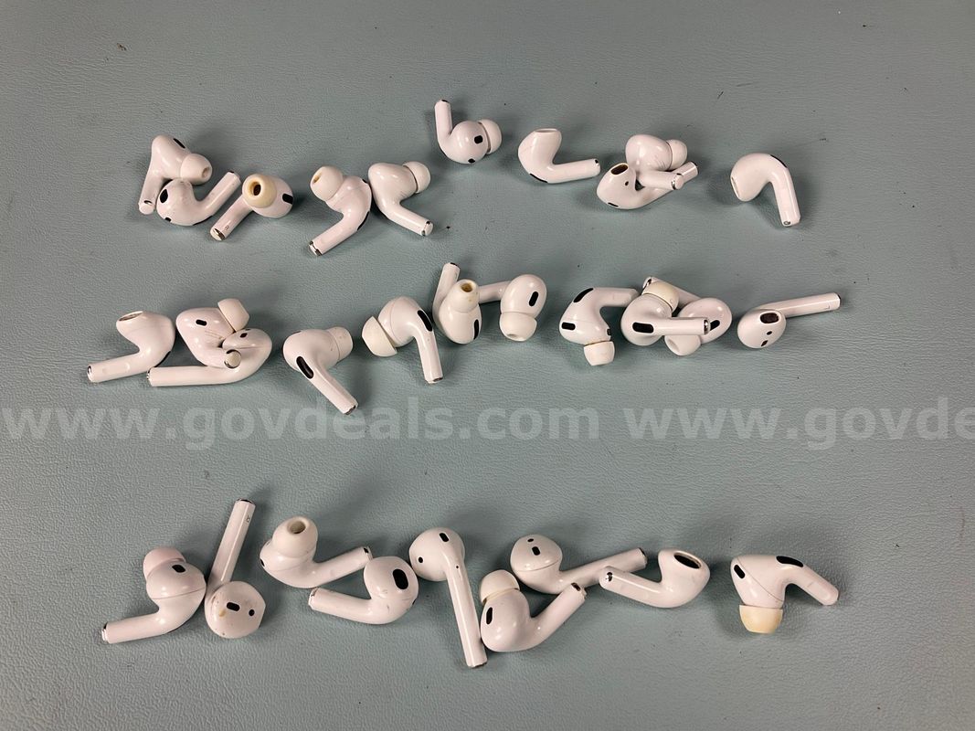 30 - Misc. Loose Apple AirPods without Charging Cases, Untested