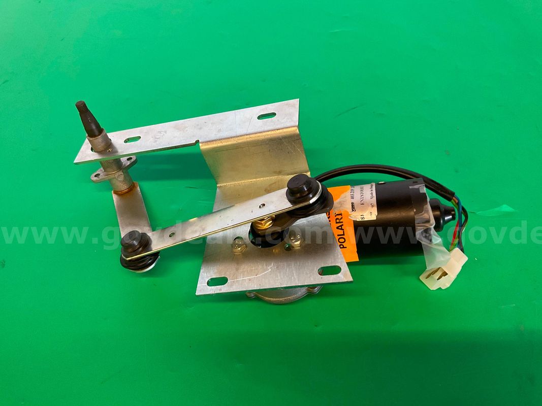 Valeo 24V Windshield Wiper Motor and Linkage/Bracket Assembly, Part #403.219, Untested