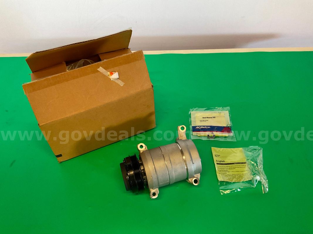 OEM GM Air Conditioning Compressor Assembly, GM Part #89019357, ACDelco Part #15-22144 with Packaging, Untested