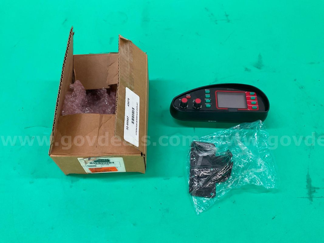 Monroe MPS Spreader Display and Operator Interface Control Console, Model MPS-MC270C, with Mounting Bracket and Packagin
