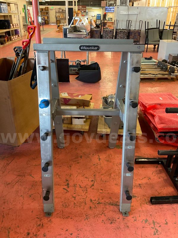 Nautilus Freeweight Barbell Rack, Model F2BR