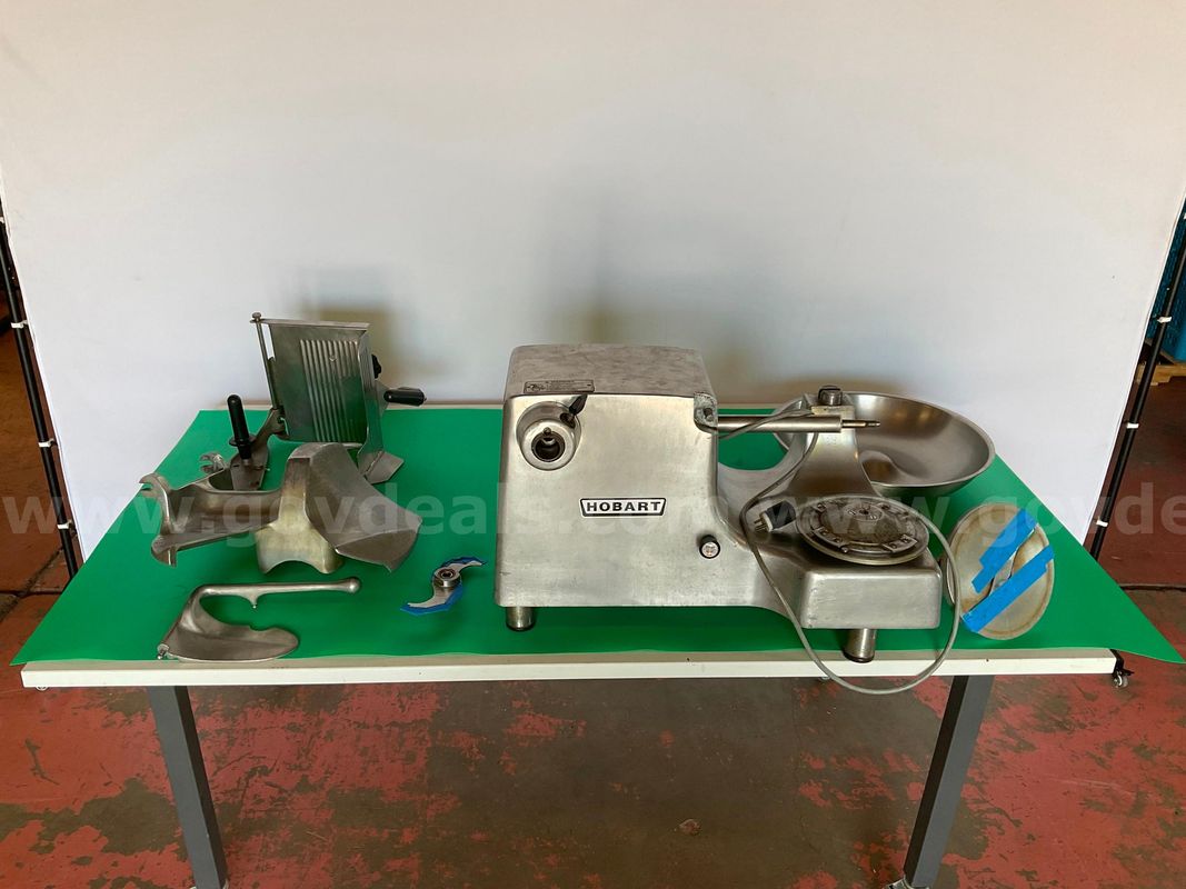 Hobart Buffalo Chopper Food Cutter, Model 84186 with Attachments, Untested