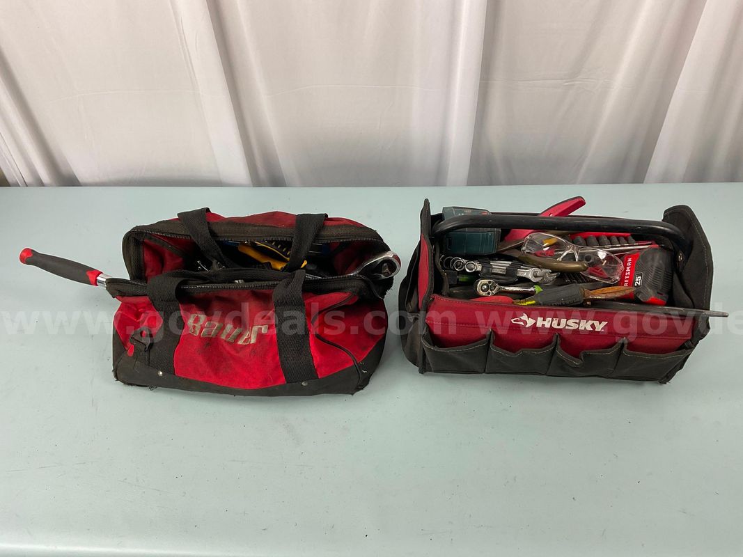 2 - Tool Bags Filled with Misc. Hand Tools
