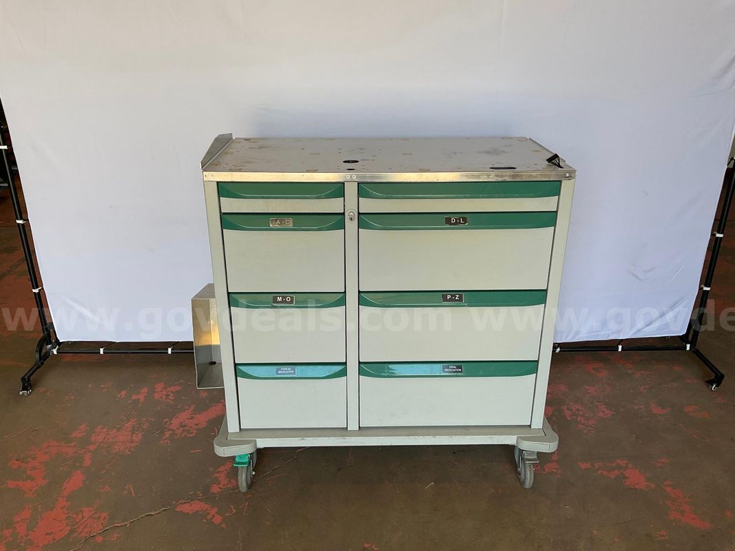 Capsa Solutions Healthcare Cart on Wheels, 43"x42"x22"