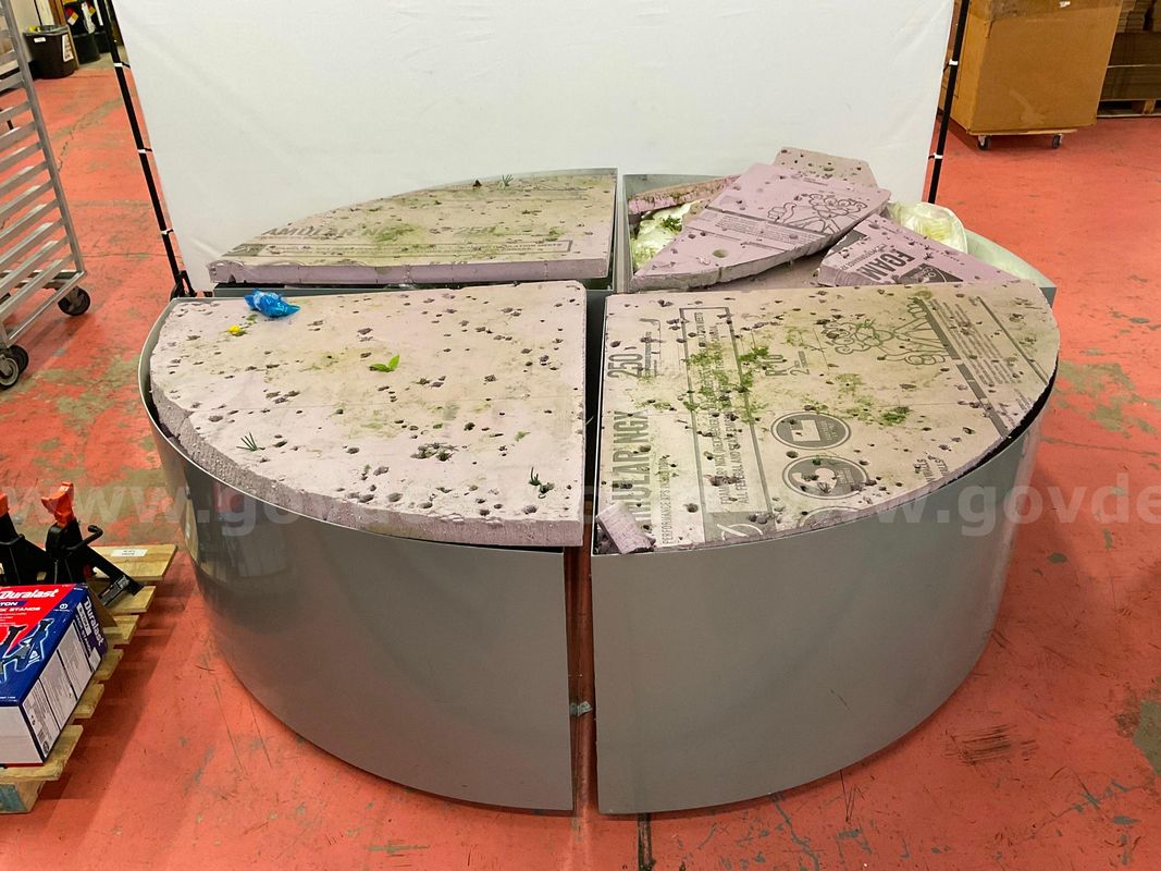 Large Modular Planter, Included 4 Pieces, 42"x42"x27"