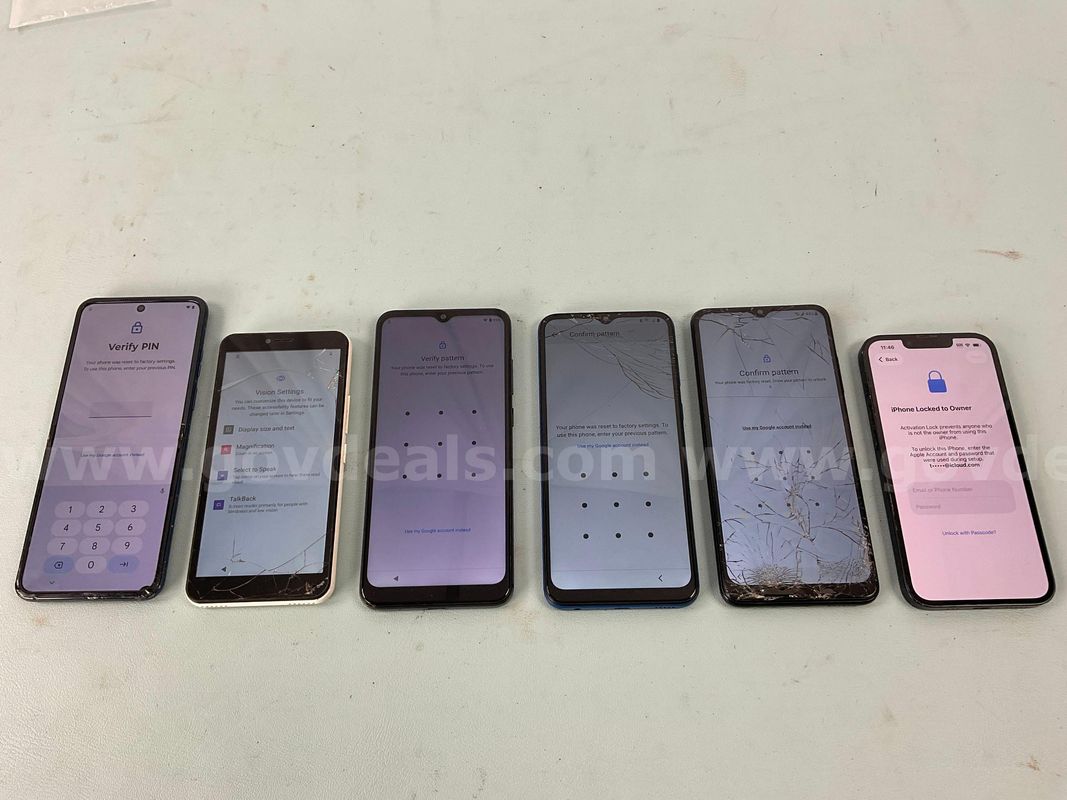 6 - Cell Phones (User Locked)