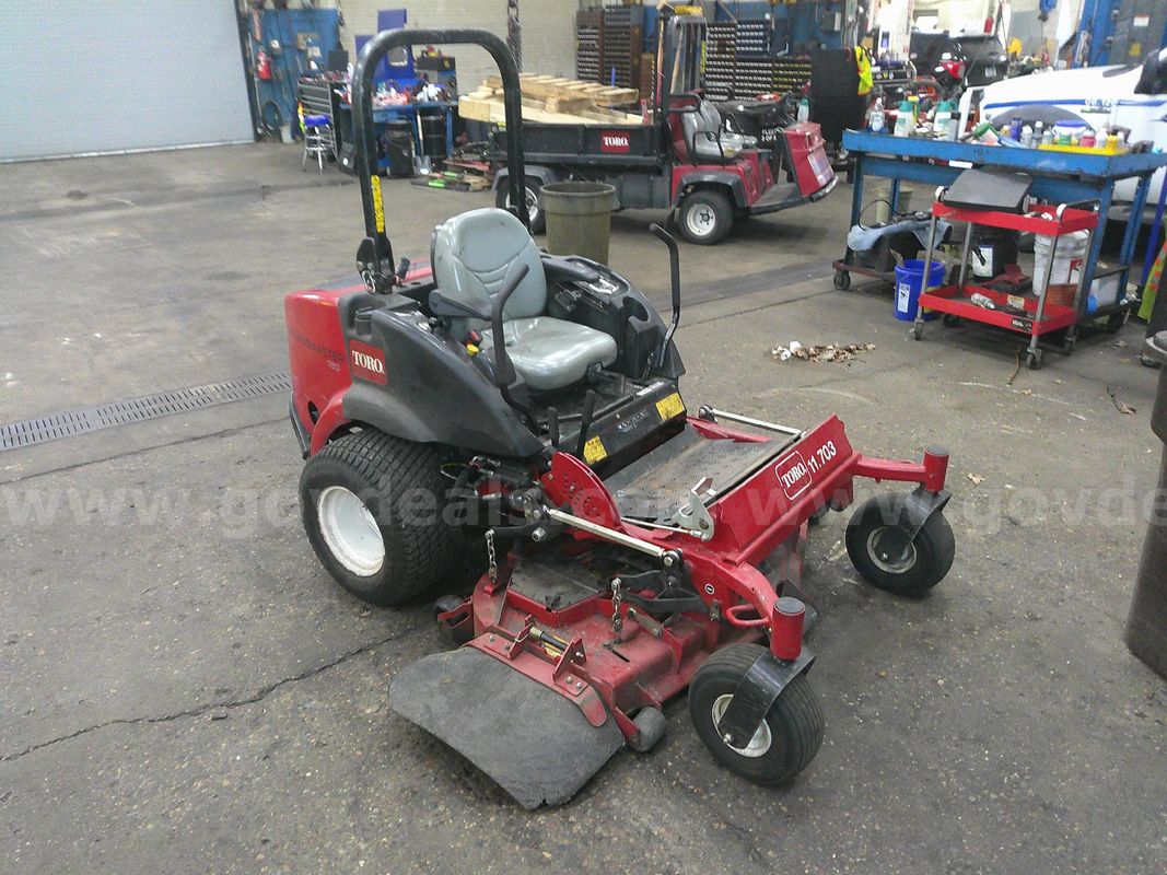 Toro Groundmaster 7210 With Polar Trac Conversion Kit And Attachments