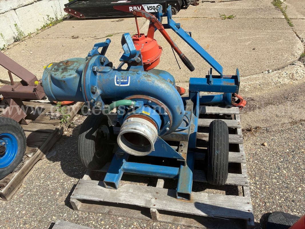1988 Gorman Rupp 66A3-G 6in Water Pump