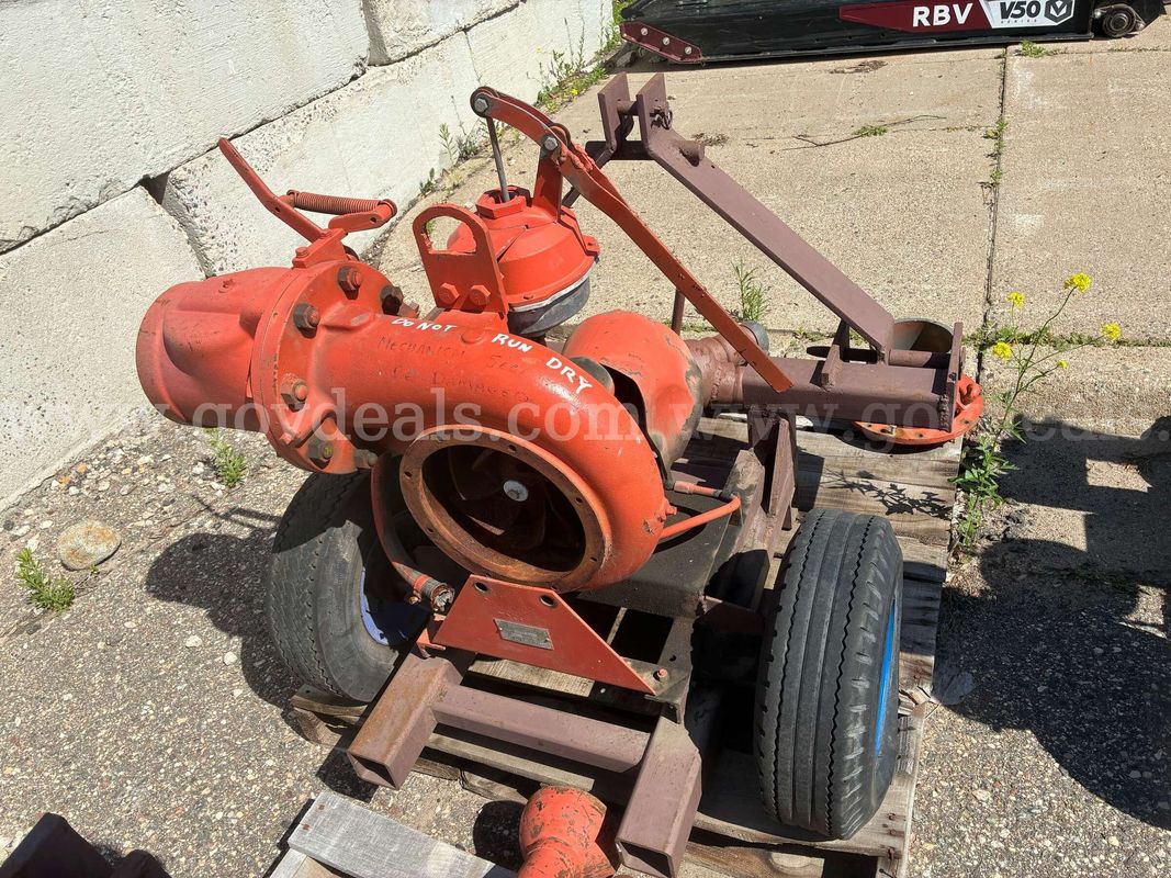 1968 Gorman Rupp 66A3-G 6in Water Pump
