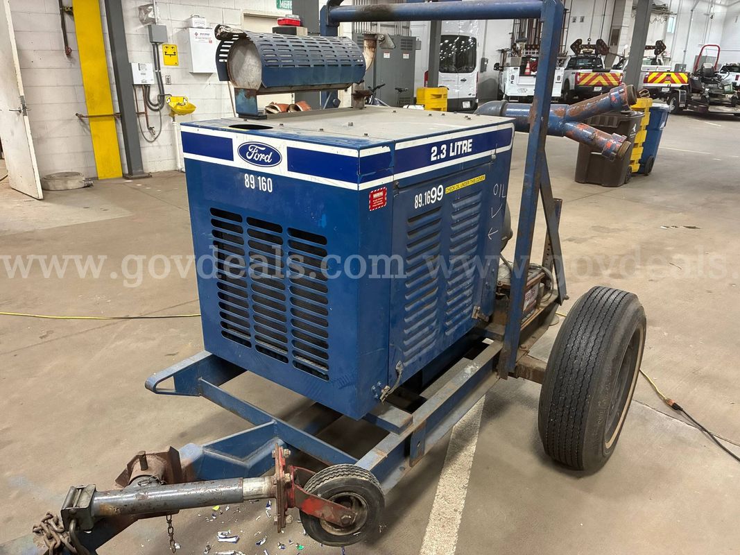 1989 Gorman Rupp 14C2-F140 4in Water Pump