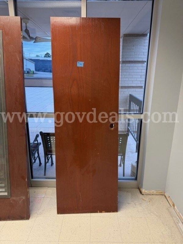 Used Commercial Interior Wood Door