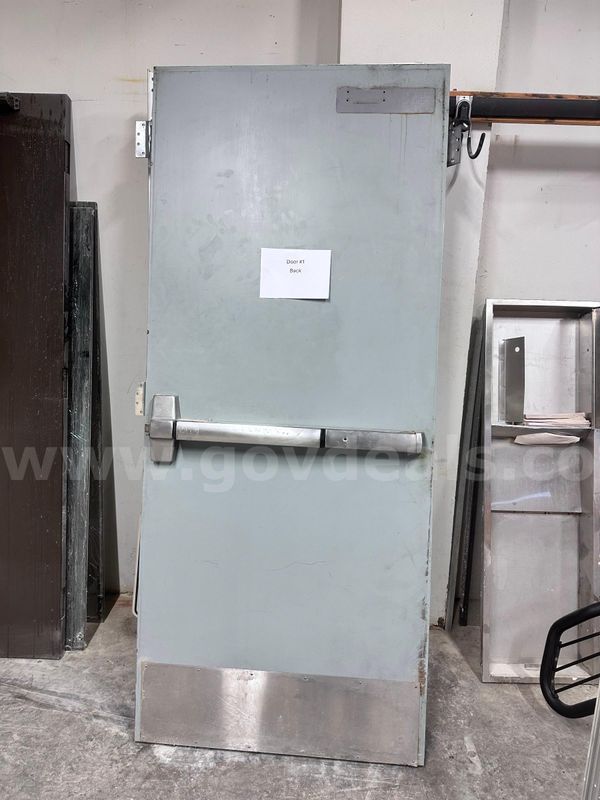 Used Commercial Metal Door