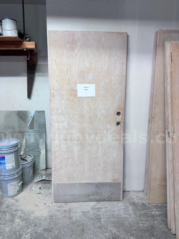 Used Commercial Wood Door