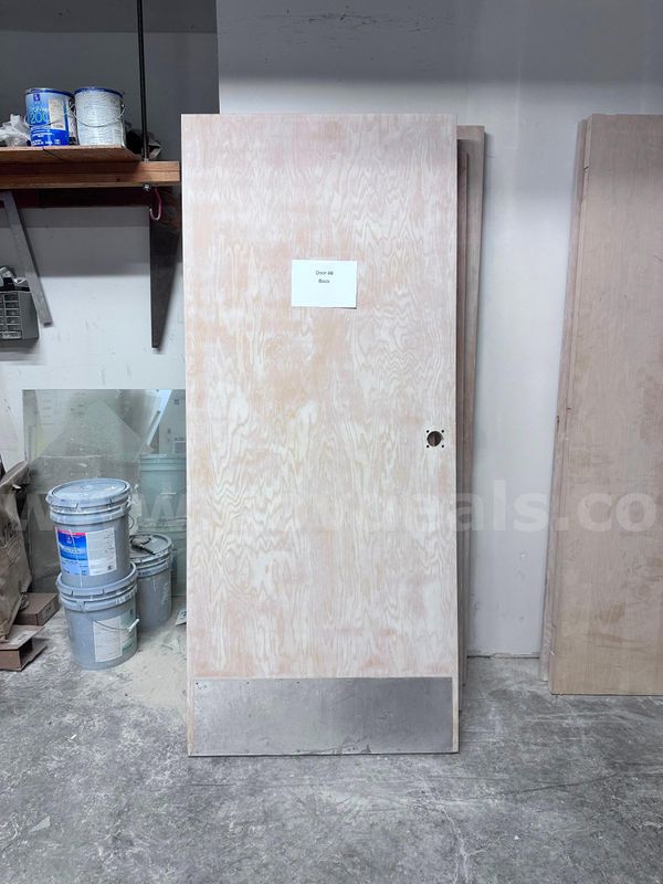 Used Commercial Wood Door