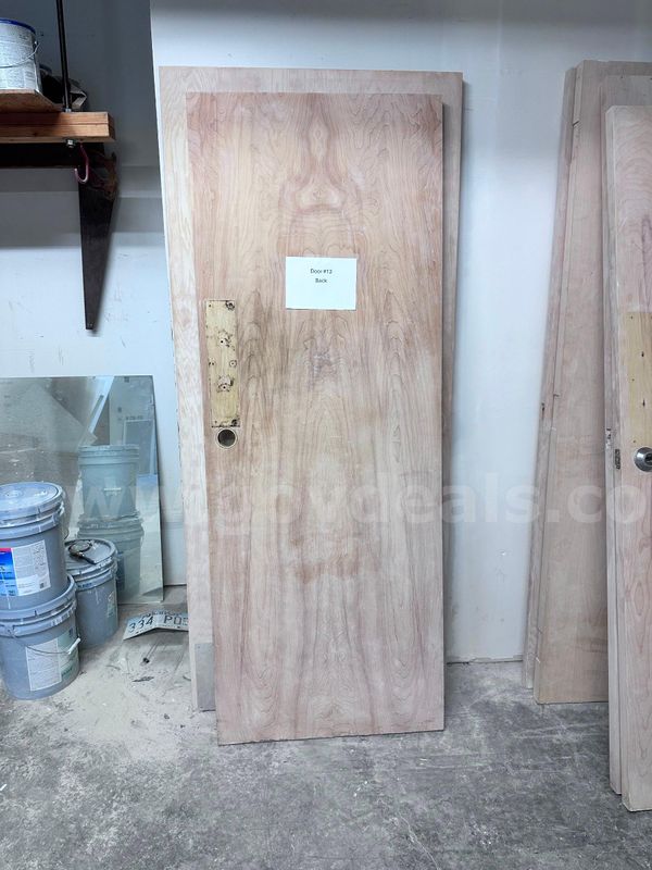 Used Commercial Wood Door