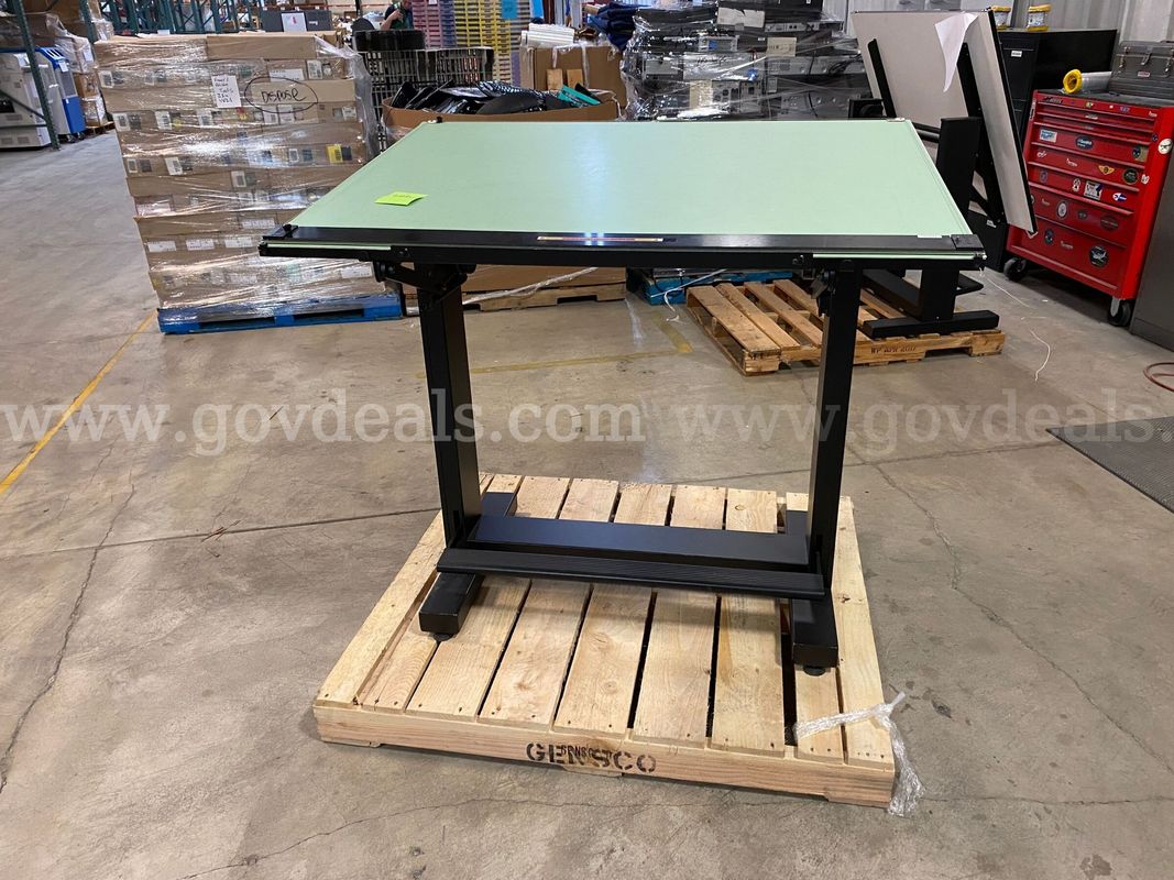 Lot 7-Tiltable Drafting Table (ID #45544) (G06-2R) (25-4583-6) 692