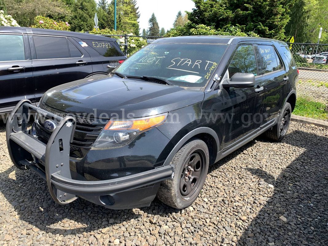 2015 Ford Explorer AWD Police Interceptor SUV !Open Fuel Lines! *Tow-Away* (ID# 45667) (EF0) (25-4408) 11700