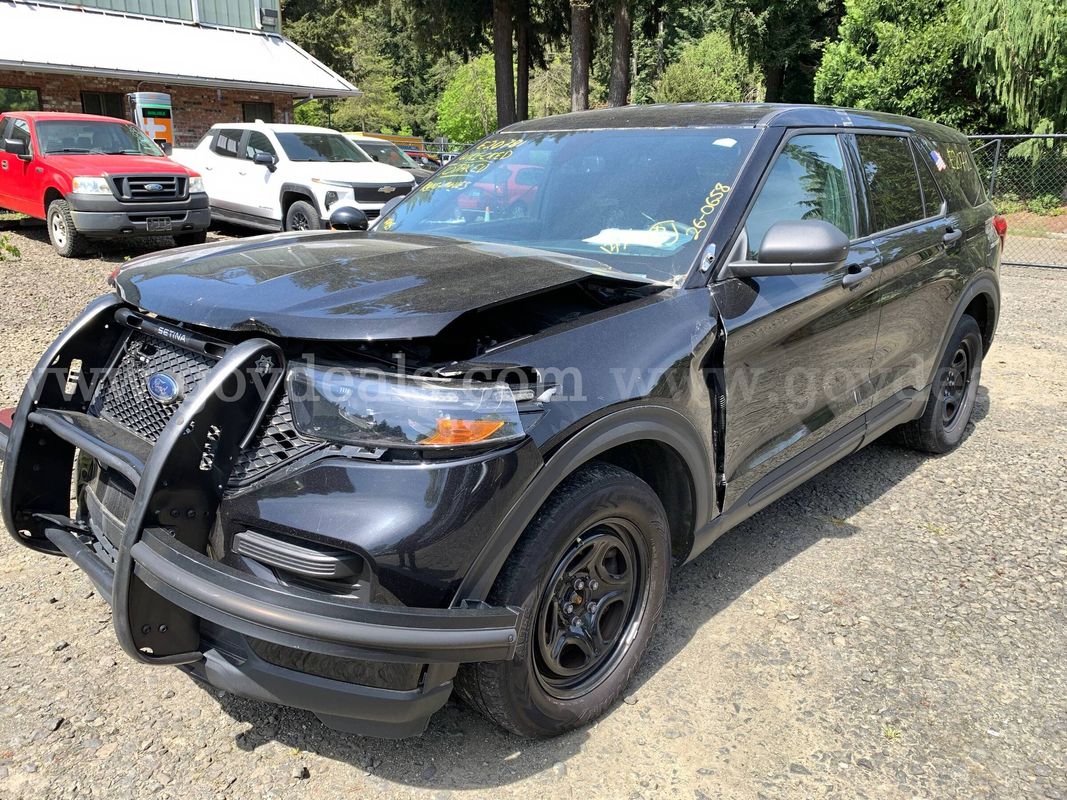 2020 Ford Explorer AWD Police Interceptor SUV !Radiator Leak! *Tow-Away* (ID# 45668) (EF0) (26-0658) 11700