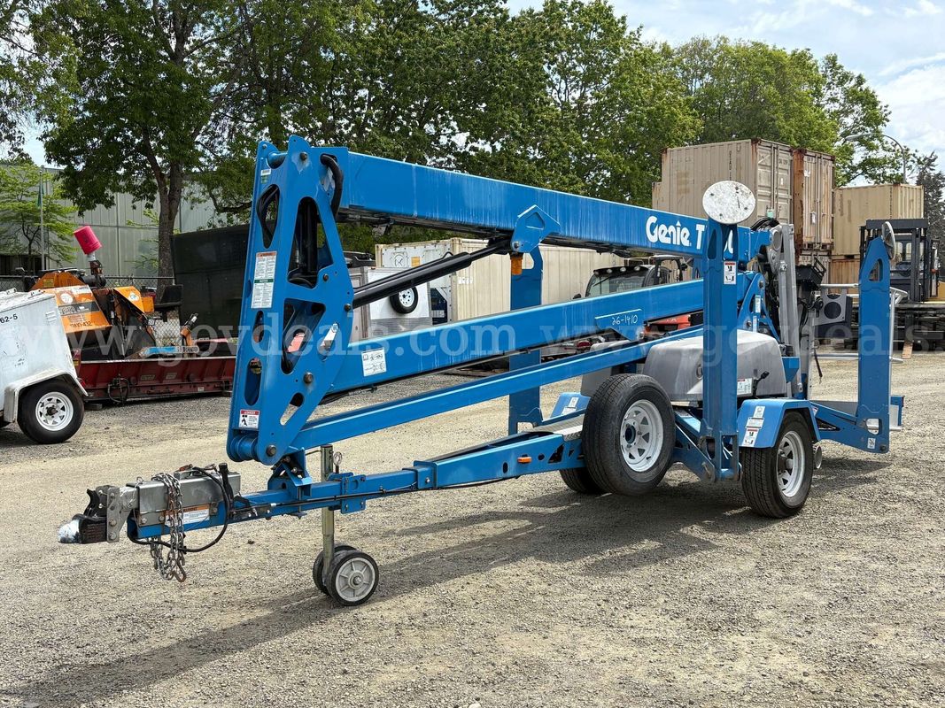 2019 Genie Manufacturing, Inc TZ-50 Hybrid 2WD (Traction Drive) Towable Z Boom Lift (ID# 45820) (FTL) (26-1410) 490