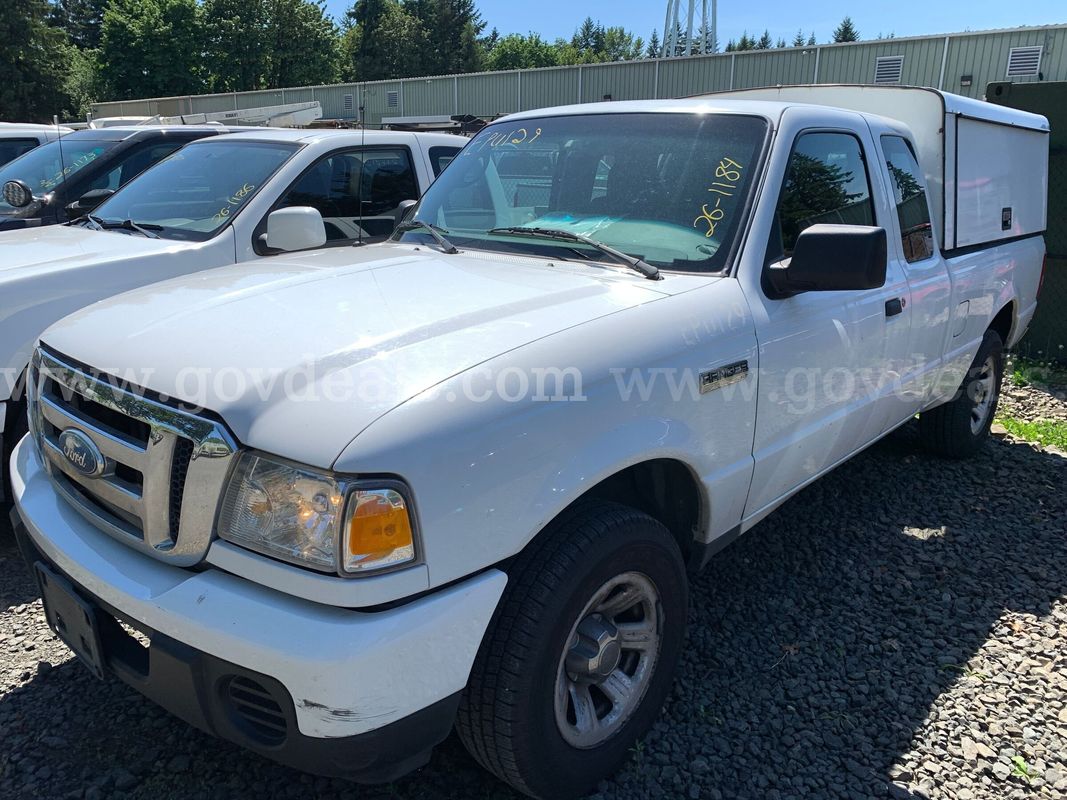 2008 Ford Ranger XLT SuperCab 2WD Truck w/ Canopy *Tow-Away* (ID# 46042) (OEF) (26-1184) 11700