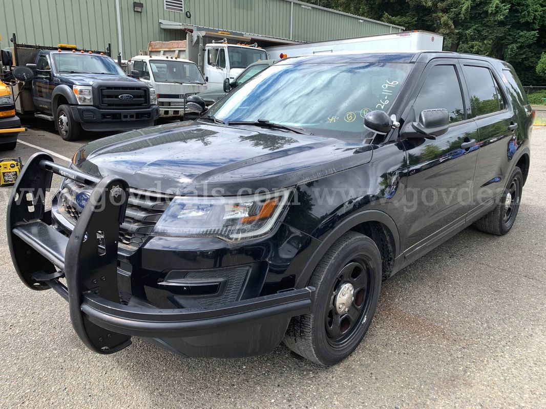 2018 Ford Explorer AWD Police Interceptor SUV (ID# 46232) (OEF) (26-1196) 11700