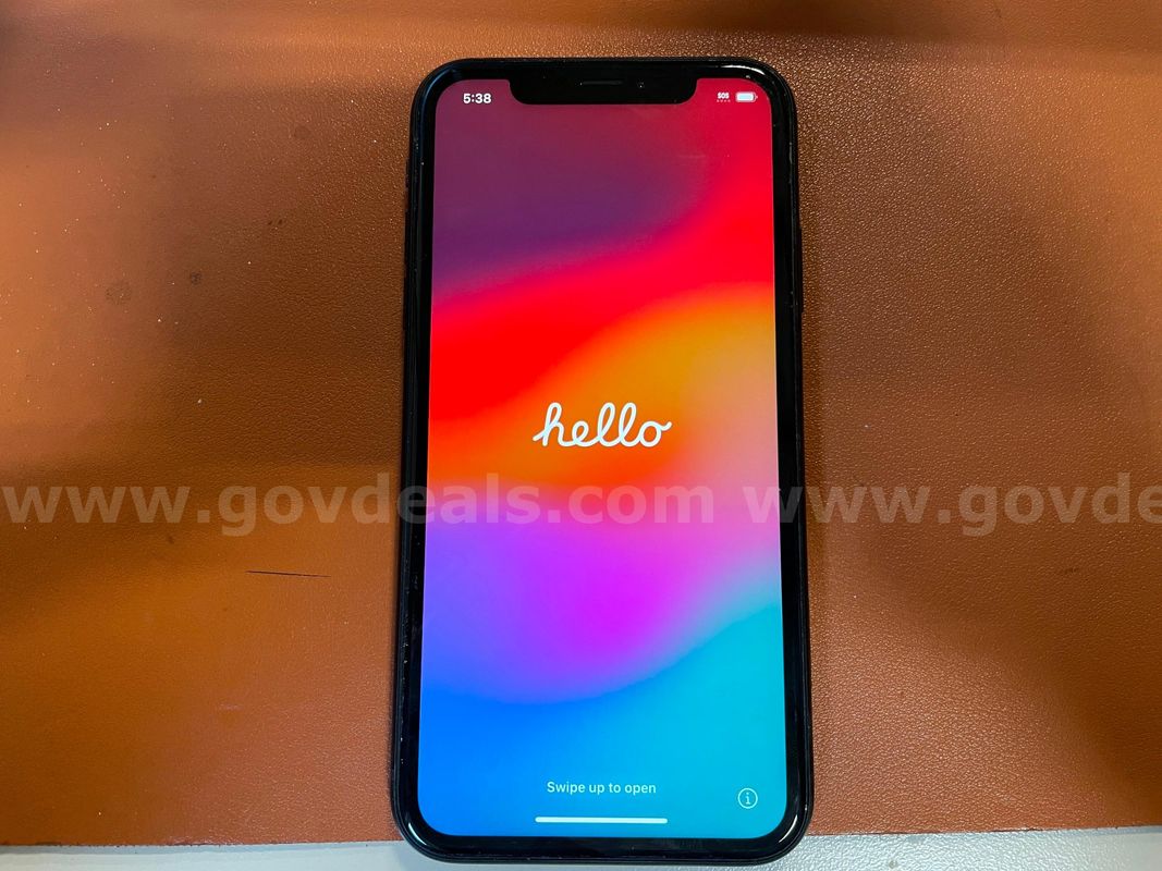 iPhone XR- Black- 64GB (ID# 46272) (D-Case) (No UPC) (10)