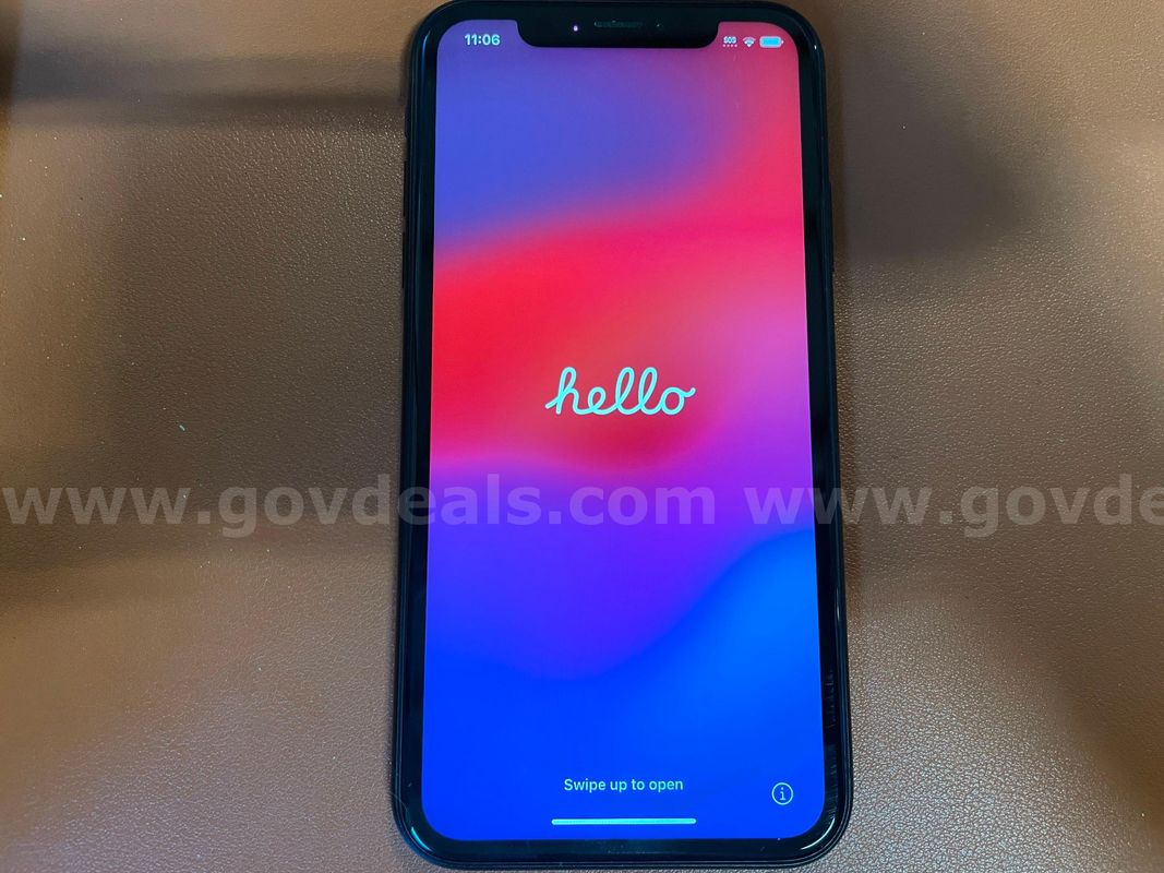 iPhone XR- Black- 64GB (ID# 46273) (D-Case) (No UPC) (10)