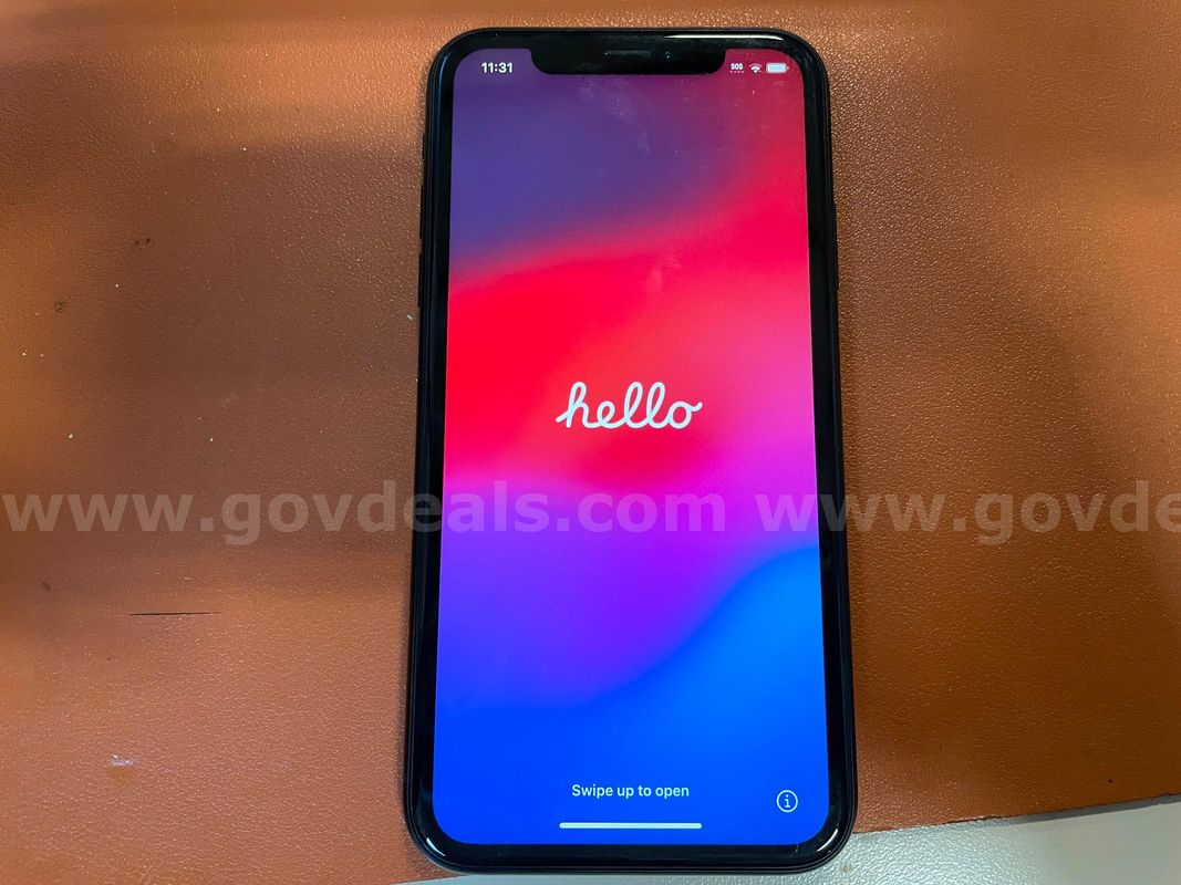 iPhone XR- Black- 64GB (ID# 46275) (D-Case) (No UPC) (10)
