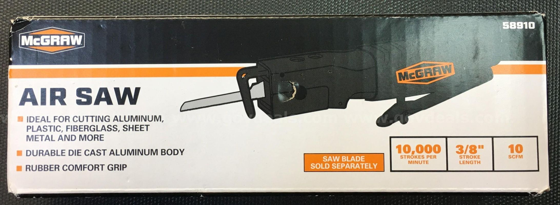 McGraw Air Saw (ID# 46343) (D-Case) (TSA) (NO UPC)