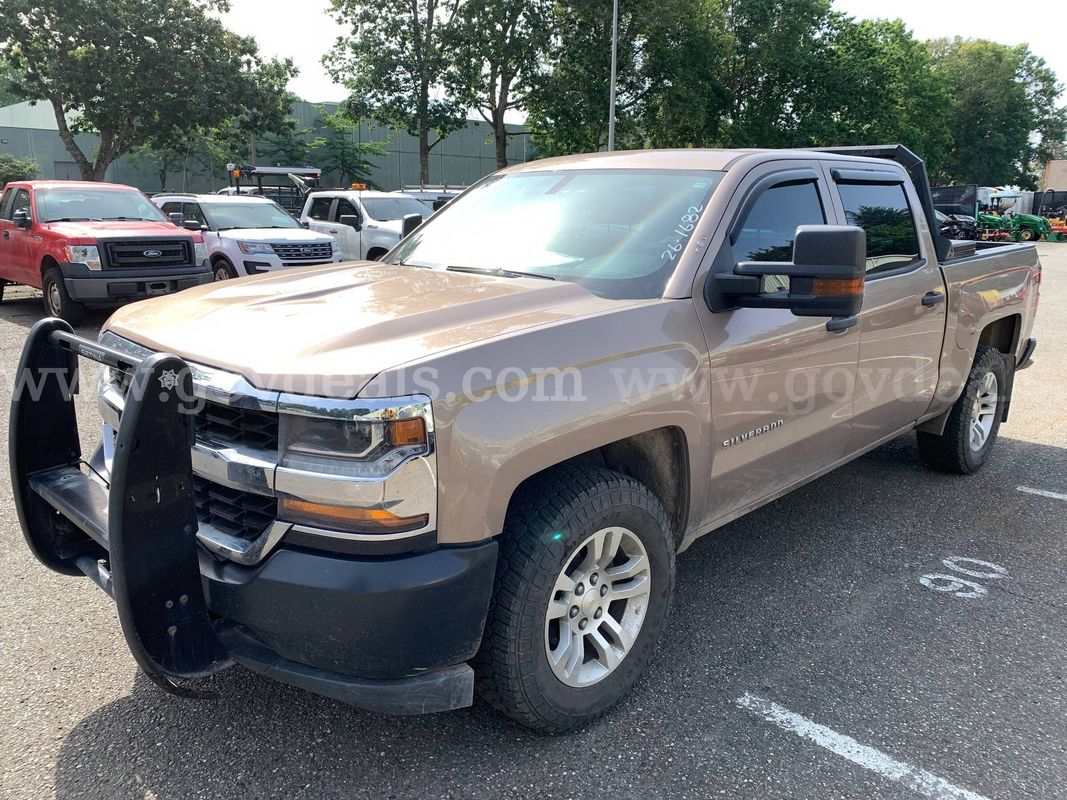 2018 Chevrolet Silverado 1500 Crew Cab 4WD Work Truck (ID# 46373) (EF0) (26-1682) 477