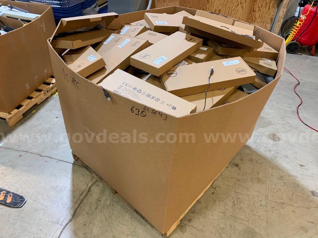 Pallet of Dell Keyboards (ID #46392) (J7-2L) (NO UPC)