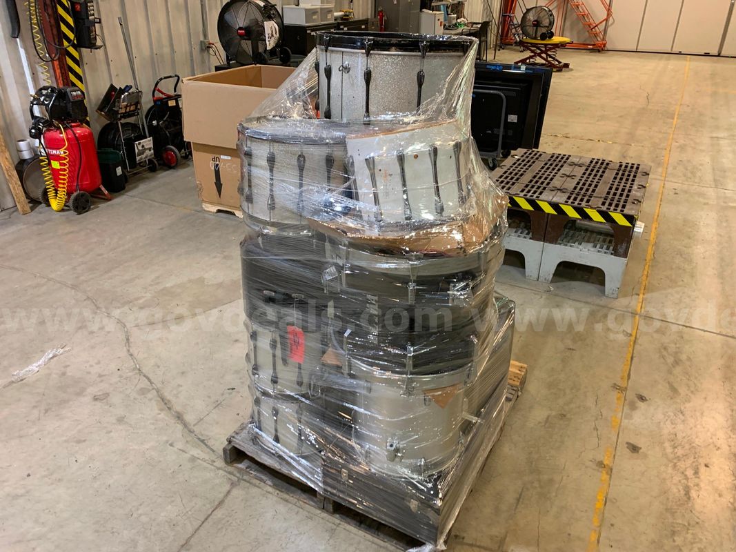 Pallet of Various Musical Drums & Parts (ID #46402) (J6-2L) (26-1396-32) 35415