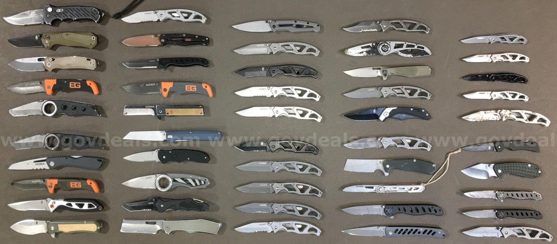 Gerber Knife Lot ~50 Units (ID# 46407) (TSA #1) (NO UPC) (10)