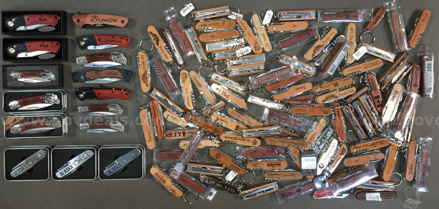 Souvenir Multi-Tool & Folding Knife Lot ~120 Units (ID# 46441) (TSA #1) (NO UPC) (10)