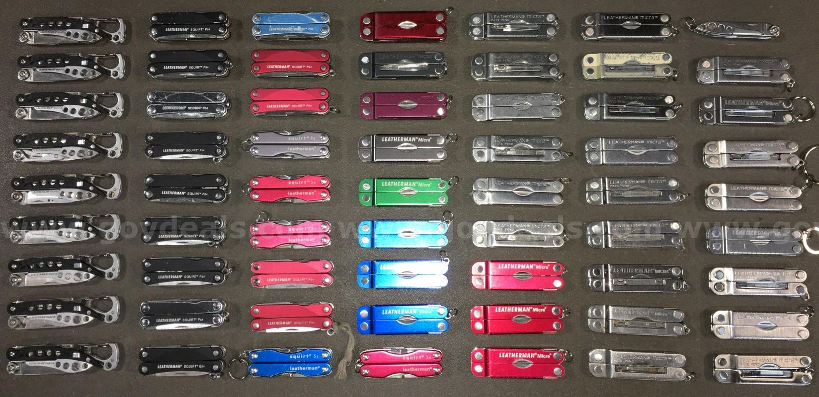 Leatherman Mini Multi-Tool Lot ~63 Units (ID# 46446) (TSA #1) (NO UPC) (10)