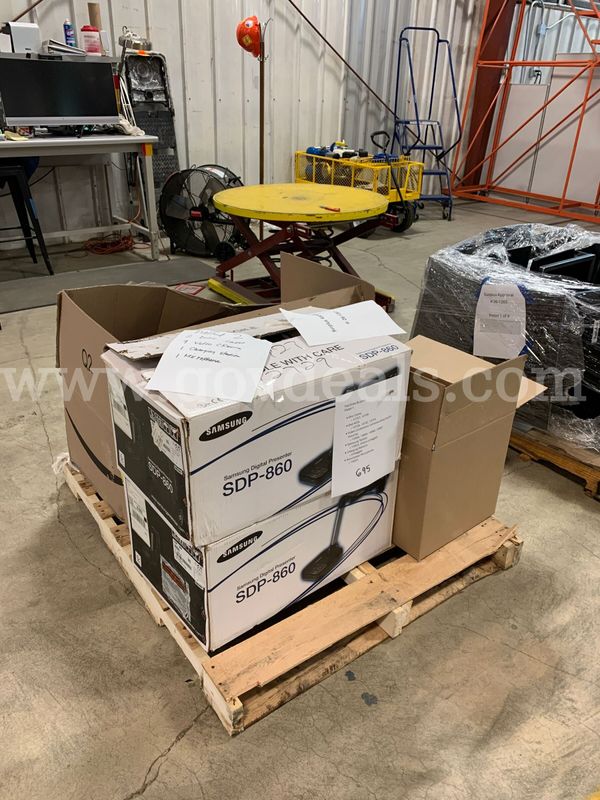 Pallet of Assorted Conference Room Equipment (ID# 46478) (I03-2R) (26-1397-4) 36610
