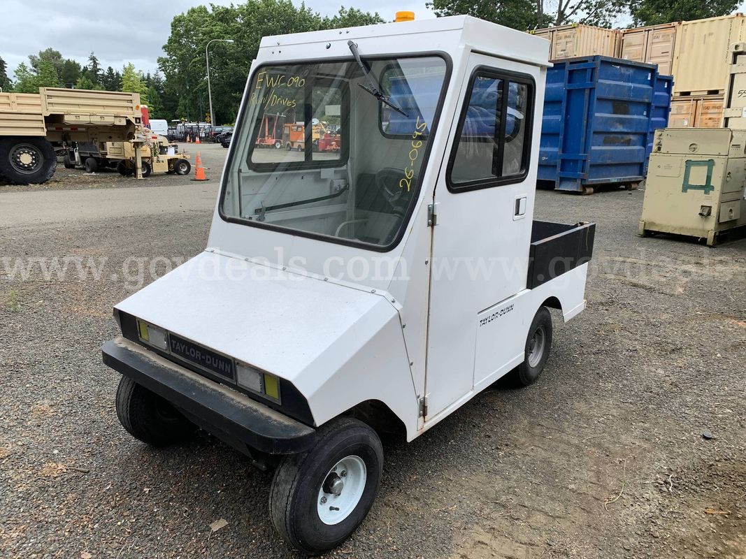 2021 Taylor-Dunn R-380-48V Electric Utility Truck !Non-Runner! (ID# 46488) (GVL) (26-0695) 11700