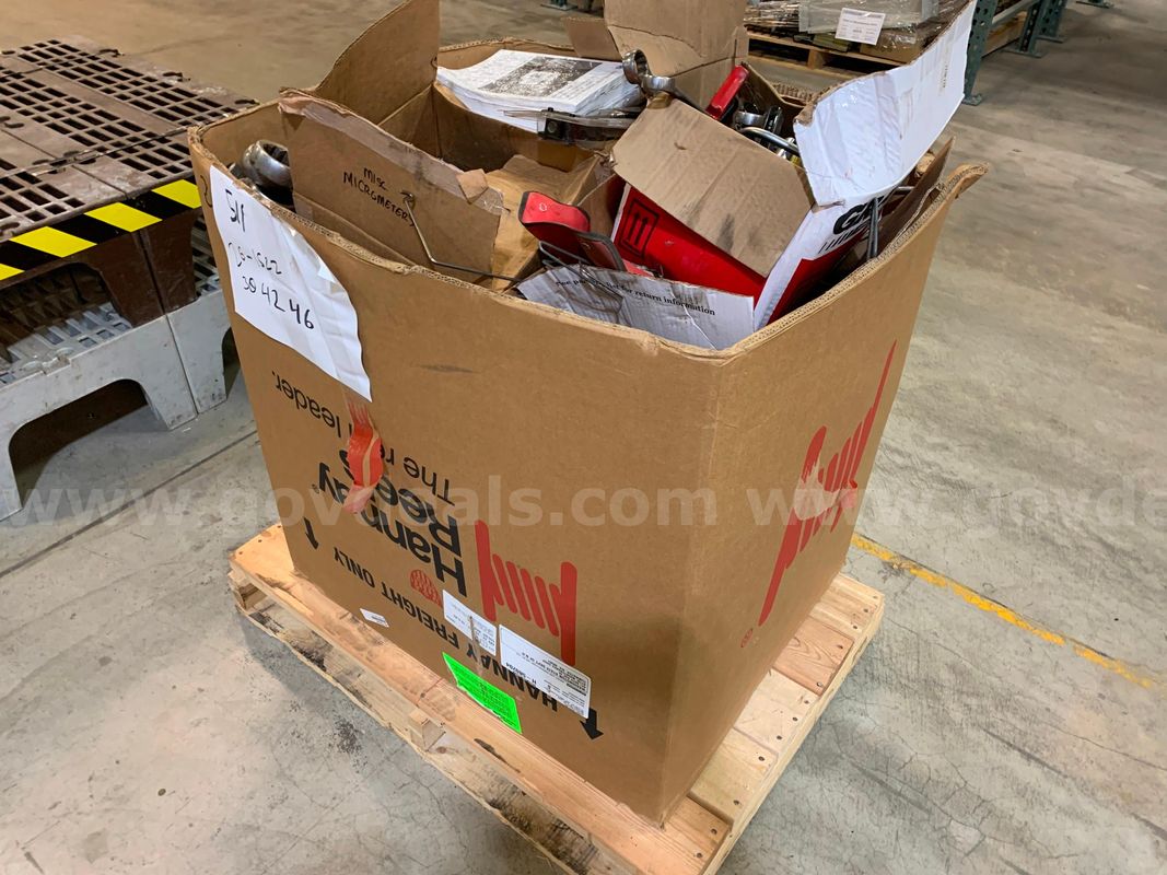 Pallet of Miscellaneous Tools (ID #46543) (J4-2R) (26-1522-2) 490