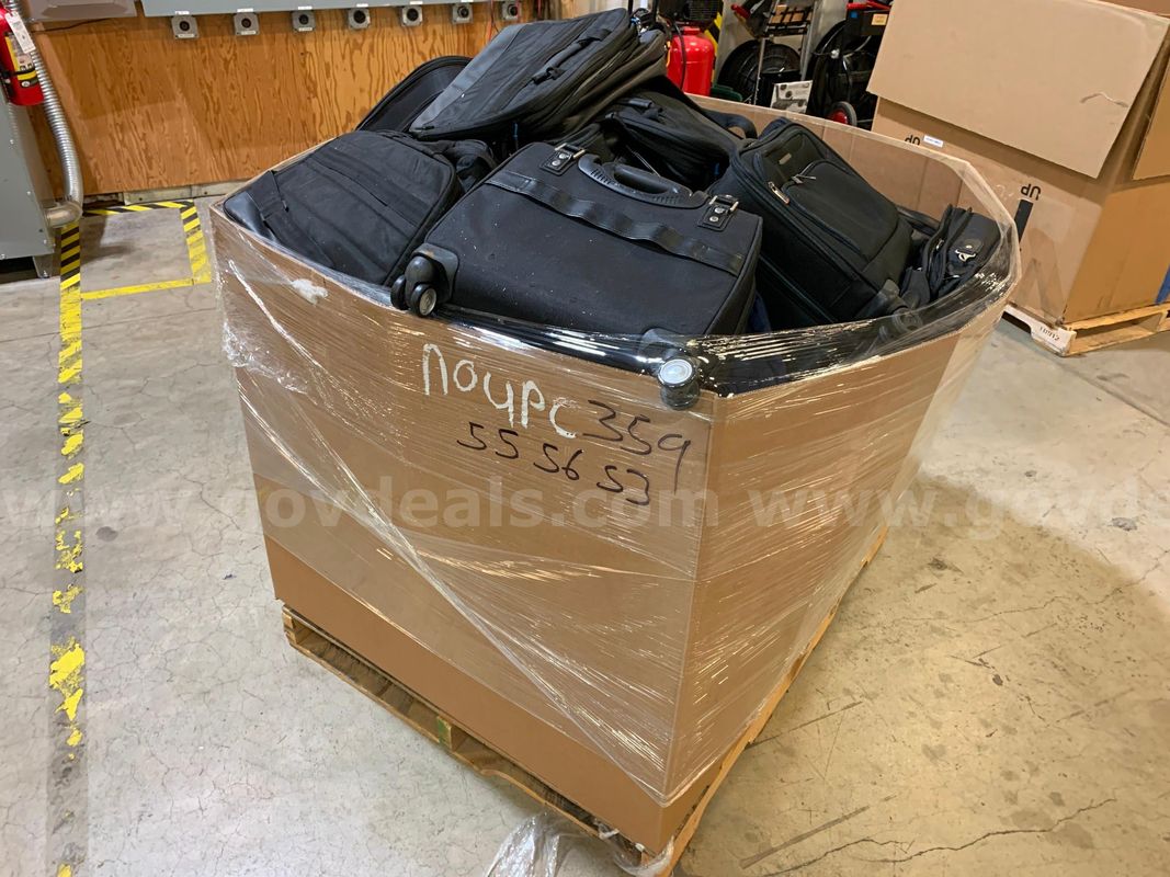 Pallet of Carrying Bags (ID #46548) (J10-1R) (No UPC)