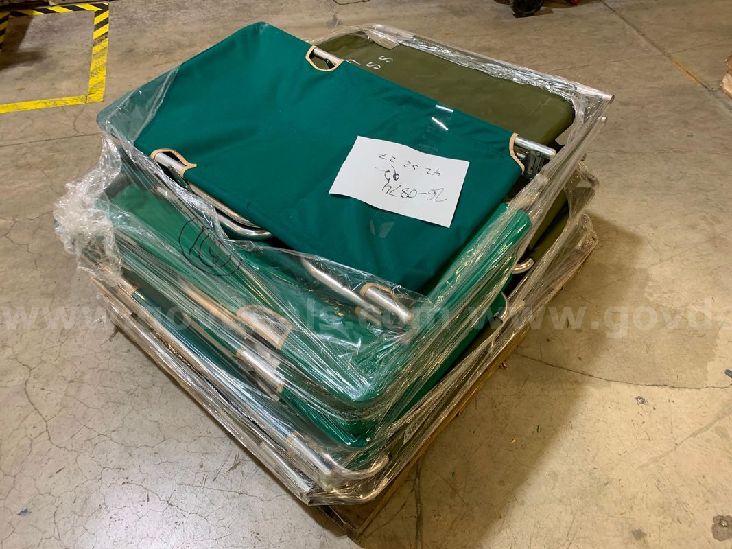 Pallet of Sleeping Cots (ID #46550) (J9-1R) (26-0874-1) 310