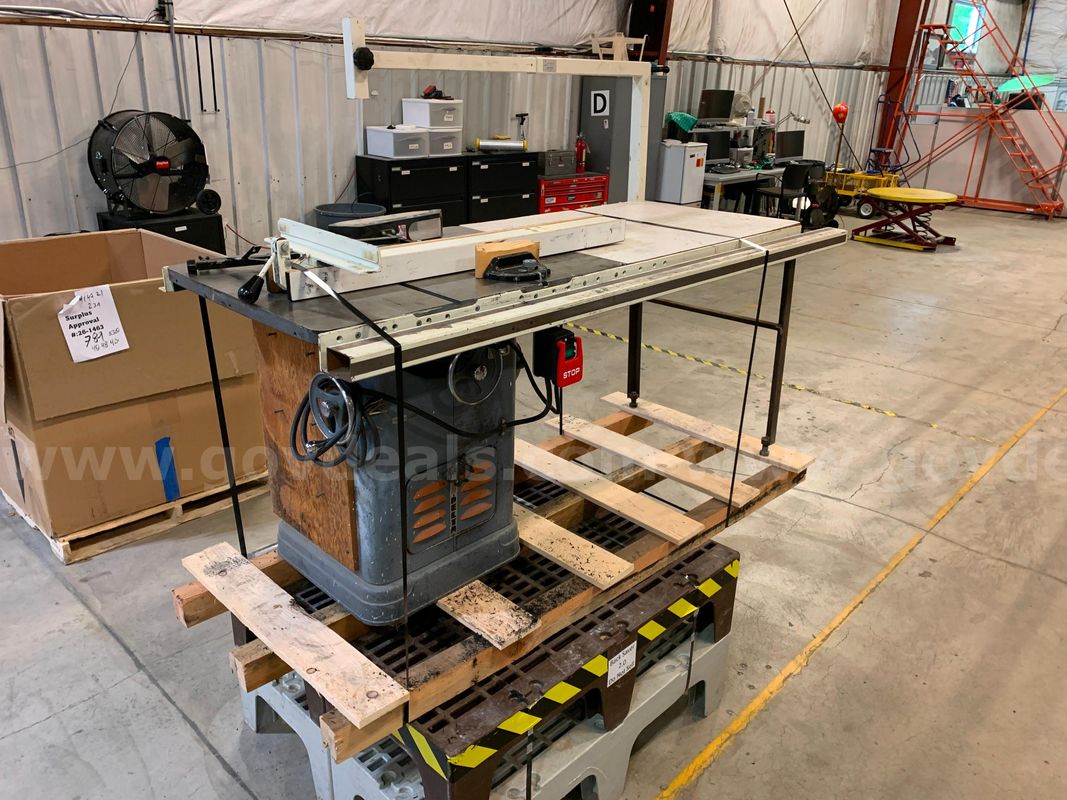 Rockwell/Delta 97-1071 Table Saw (ID #46553) (J9-3R) (26-1501-1) 490