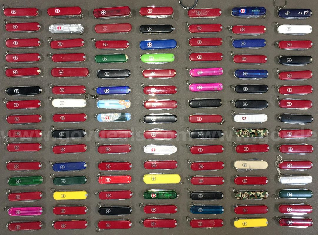Mini Victorinox Lot ~105 Units (ID# 46738) (TSA #2) (NO UPC) (10)