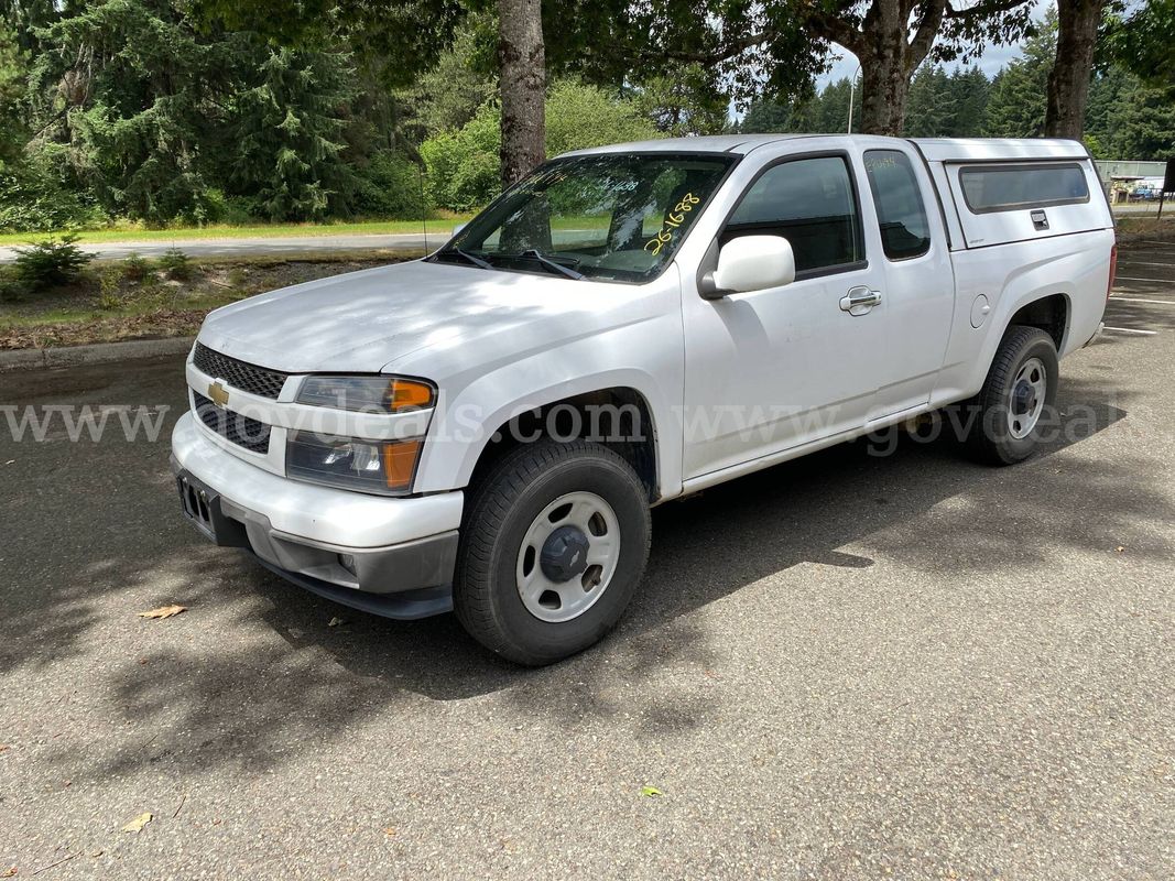 2012 Chevrolet Colorado Extended Cab 4WD PU w/Canopy (ID #46766) (FTL) (26-1688) 11700