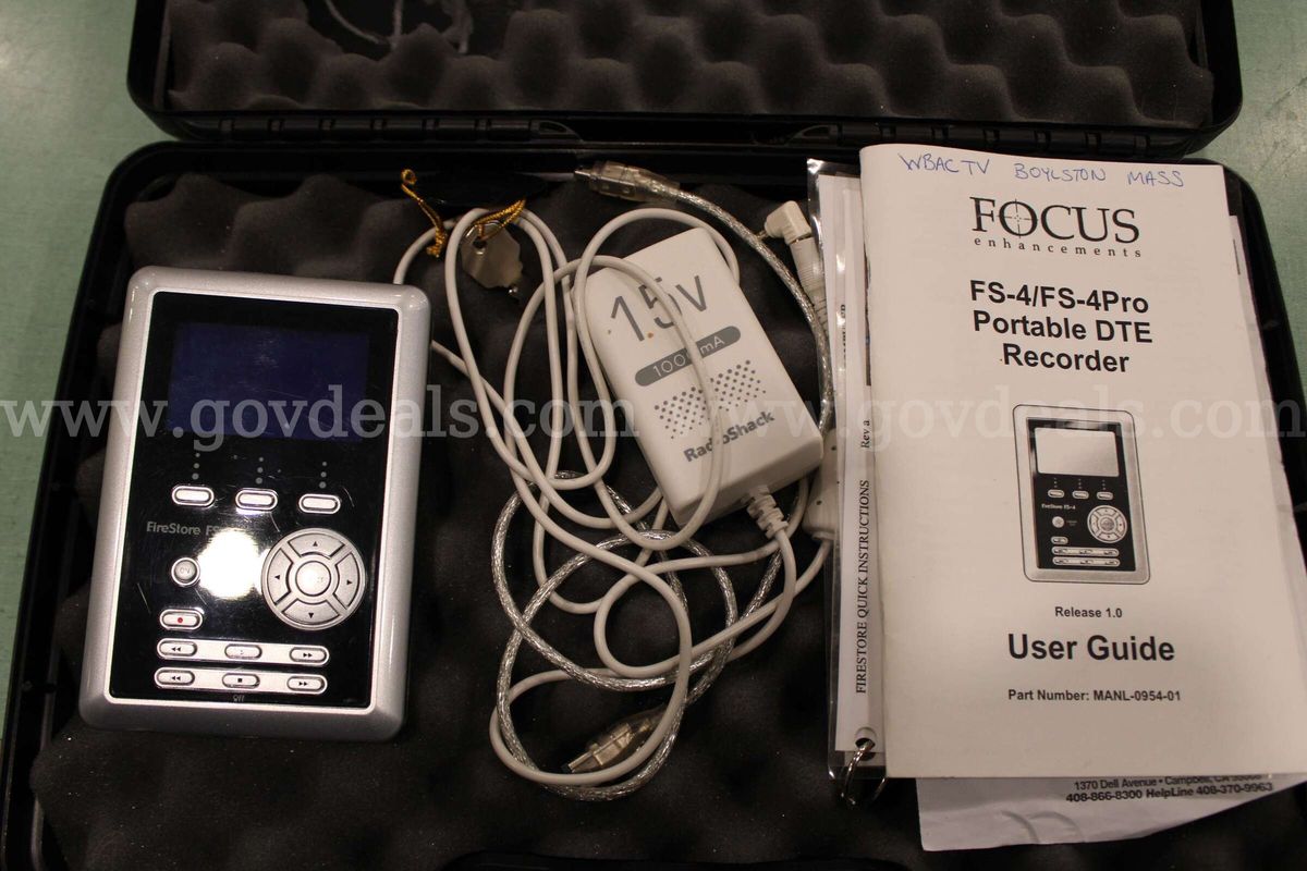 FOCUS ENHANCEMENTS PORTABLE DTE RECORDER