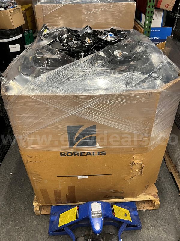 Large Gaylord Box of Crushed HARDDRIVES
