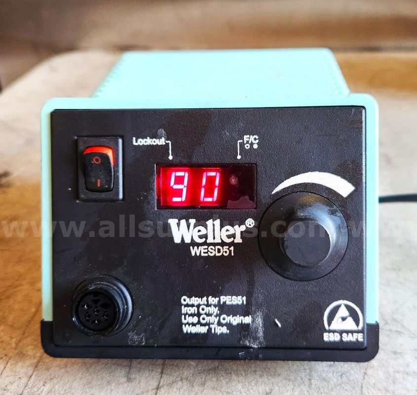 Weller WESD51 Digital Soldering Station Base Power Unit 60W Max 120VAC (Internal ID #040726-4)
